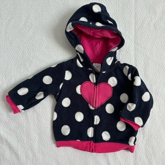 Baby Girl Clothing Lot 3-6 Months Bundle Sleepers Outfits Jackets Carter's - Picture 6 of 8